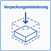 Verpackungsminimierung